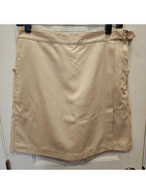 NWT Vintage Ralph Lauren Golf Skort Womens 6 Beige Tennis Athletic Pickleball